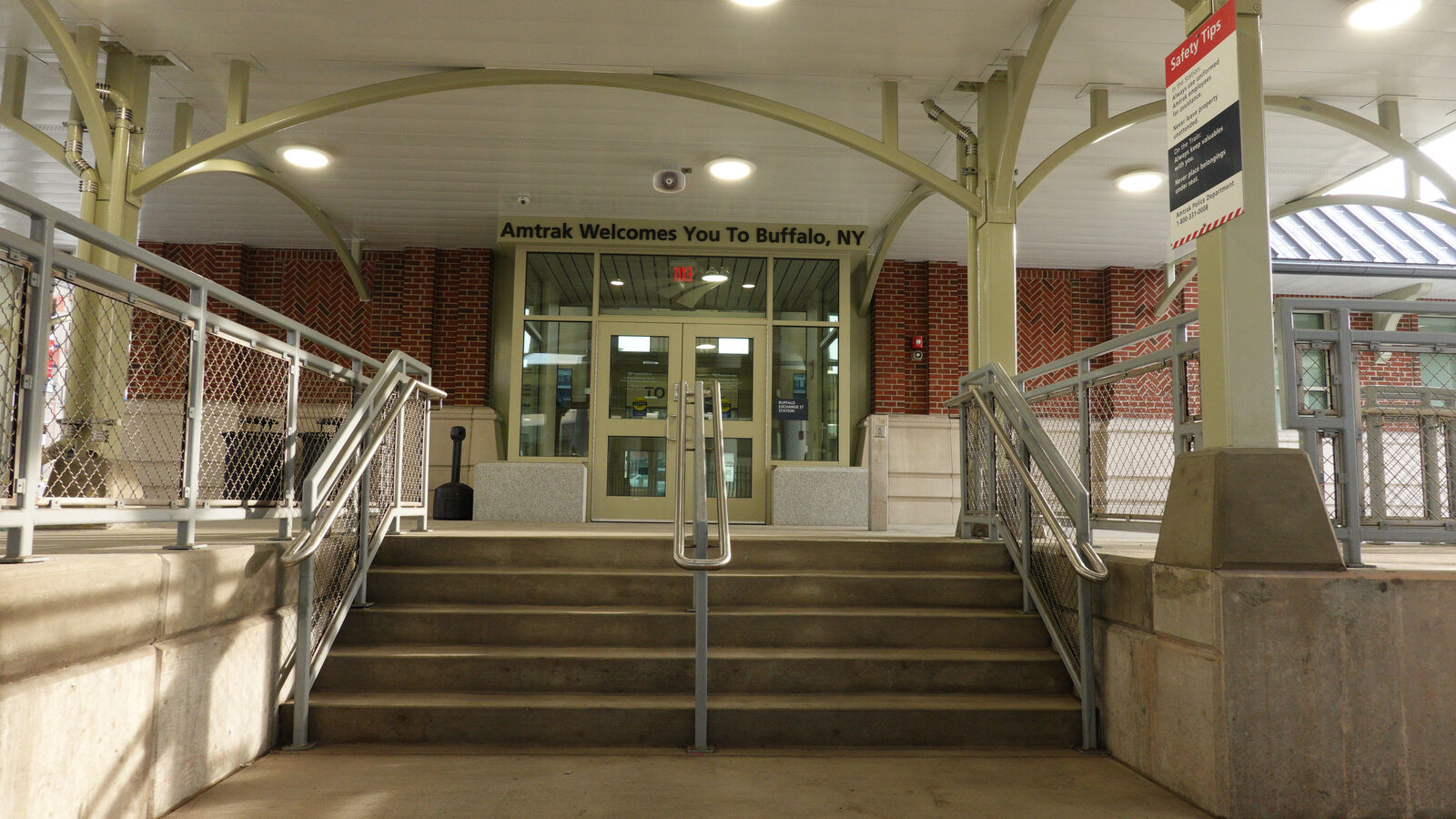 New entrance
